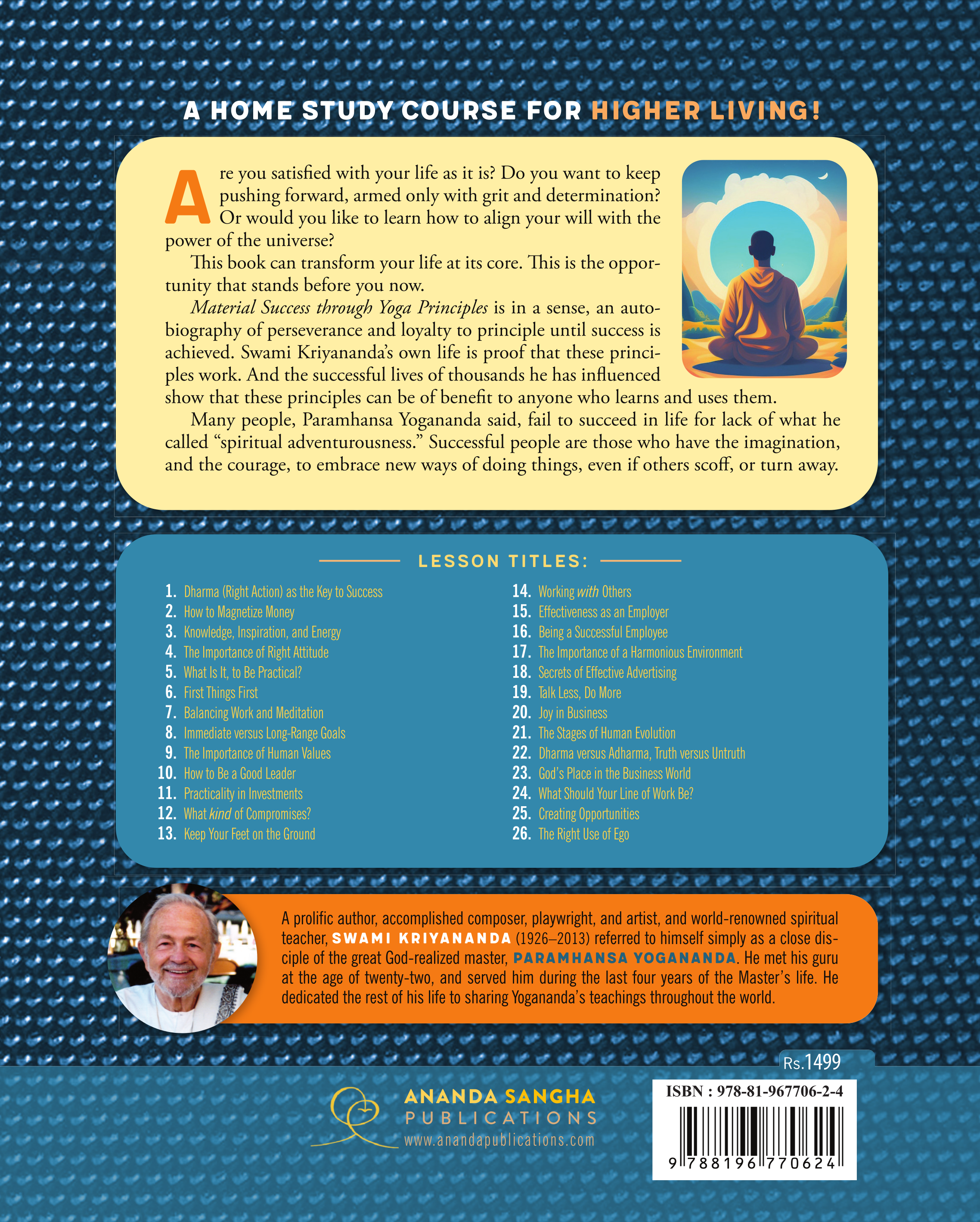 Material Success Through Yoga Principles